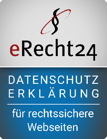 Datenschutzsiegel eRecht24 Internetrecht von Rechtsanwalt Sören Siebert